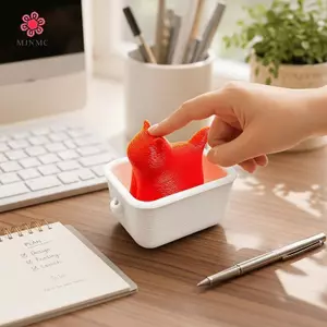 MJnmc 3D In Hình Mèo Clier Hình Mèo Đáng Yêu Thỏa mãn Cli Phản Ứng Di Động Đồ Chơi Giảm Căng Thẳng Cho Người Lớn Trẻ Em Du Lịch Mới