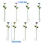 Top Lawn Edge Flower Cọc Bộ 4 Lựa Chọn Sân Vườn Sắt Ngoài Trời Cho Chậu Hoa Hiên Nhà Nồi Và Hàng Đất Mở Sử Dụng