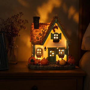Phụ kiện sân vườn cổ tích ma quái Hoàn hảo Kích thước máy tính để bàn Mini Terrarium DIY Micro Phong cảnh