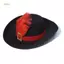 PNPIA- Retro Lông Vũ Mũ Cướp Biển Cosplay Lông Vũ Mũ Halloween Lễ Hội Dự Tiệc Trang Phục Mũ Mũ Mũ Top Mũ Ảo Thuật Gia Mũ Quà Tặng Ngày Lễ