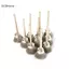 GCDHome 10 Chiếc Bàn Chải Dây Kim Loại Loại Loại Bỏ Rỉ Sét Dây Thép Bánh Xe Có Chân Cực Phẳng Dây Đồng Bánh Xe Đánh Bóng Bàn Chải HOT