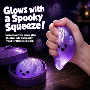 < Pluscloth > Bánh bao giảm căng thẳng, Đồ chơi bóp Halloween, Bóng Fidget giác quan TPR bền bỉ, Tiện ích giảm lo âu hình dạng Bun hấp mềm dùng cho văn phòng và gia đình