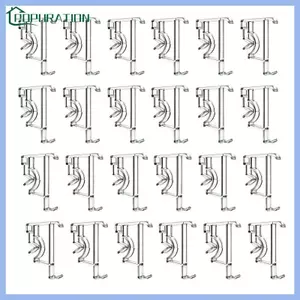 POP 24 Chiếc Cửa Sổ Blind Valance Gắn Sửa Chữa Cửa Sổ Dễ Dàng Sử Dụng Cho 2 Trong Rèm