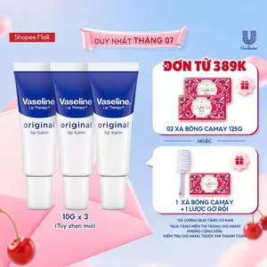 Combo 3 Son dưỡng môi Vaseline Therapy 10gx3 (tùy chọn)