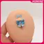 JASMINE Zircon Nơ Pha Lê Bụng Nút Nhẫn Xuyên Rốn Nhẫn Trang Sức Cơ Thể Cho Nữ Thời Trang Cơ Thể Xuyên Trang Sức JASMINE