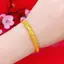 MAKY Mới Thời Trang Cát Vàng Mô Phỏng Vòng Tay Nữ Vintage Thanh Lịch Mạ Vàng Trang Trí Đám Cưới Peaco Vòng Tay Dài VN