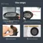 GCDHome Bát Lớn Cho Mặt Tắm Đá Có Thể Gập Lại Bát Tắm Đá Bát Silicon Cho Nhúng Mặt Đá Tắm Đá Tắm Tại Nhà HOT