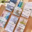 GETVOW 6 Cái Gel Thư Pháp-Pen, Màu Sắc Có Thể Xếp Chồng Văn Phòng Phẩm Thẩm Mỹ Bút Trung Tính Nhiều Màu, Mực Dung Tích Lớn Viết Mịn 1 Mm Đầu Bút Viết Vẽ Bút Viết