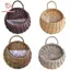 Giỏ hoa PWSEND, Treo tường Handmade Dệt treo chậu trồng cây, Hộp đựng hoa trồng tại nhà & sinh hoạt