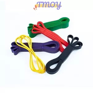 TMOY Dây kháng lực Tập thể dục Đàn hồi Cao su tự nhiên Tập luyện Ruber Vòng cường lực Dây cao su cho thiết bị tập thể dục Đào tạo Expander TMOY