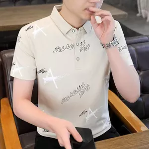 Phong cách mùa hè mới Áo polo tay ngắn phong cách mùa hè Áo thun thông thường hợp thời trang