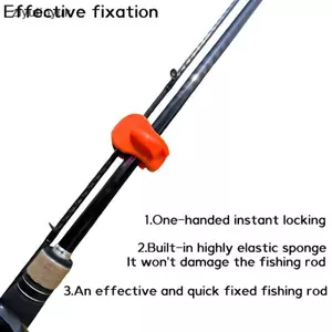 Ziyulinyuk 2 Chiếc Qui-Attach Cần Câu Kẹp Dụng Cụ-Miễn Phí 1 Tay Cho Thanh Nước Ngọt Lưu Trữ Ras An Toàn Grip Tale Người Tổ Chức VN