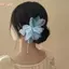 HFSHY Cổ Hàn Quốc Voan Hoa Ngọc Trai sel Tóc Sti Hình Chữ U Kẹp Tóc Tính Khí Phong Cách Trung Hoa Kẹp Tóc Cho Nữ Mũ VN