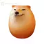 GE Creative Shiba Inu Thực Tế Hình Trứng PVC Trang Trí Bàn Làm Việc Trang Trí Chó & Trứng Liên Minh Trang Trí Cho Văn Phòng Tại Nhà Quà Tặng Giáng Sinh Vui Vẻ VN