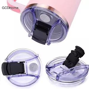 GCDHome 40 / 30 Oz Niêm Phong Nắp Chai Bắn Chống Tràn Nắp Nhựa Trơn Cho Ozark Trail Rtic Tumbler Cup Chai Nhiều Màu HOT