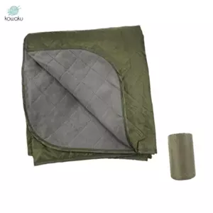 Chăn cắm trại Chăn ấm có thể gập lại Thảm du lịch cho công viên Thời tiết lạnh Thể thao Xanh lá cây