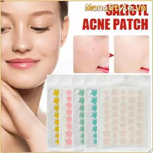 MONOSTYLE 40 Cái / tờ Miếng Dán Mụn, Điều Hỗ trợ giảm mụn Chăm Sóc Da Mụn Miếng Dán, Miếng Dán Mụn Vô Hình Hình Ngôi Sao Dễ Thương