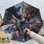 Spike Price Hàng có sẵn Xie Zheng Stills Sunny Umbrella Hoàn toàn tự động Sáng tạo Zhang Linghe Kem chống nắng Vinyl Sun Umbrella Ra