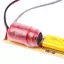 GE HiFi 80W Bộ chéo 2 chiều có cáp Bộ chia tần số hai chiều cao thấp cho hệ thống âm thanh ô tô Hỗ trợ sửa đổi Trở kháng 4-8Ω VN