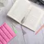 Flgo Đánh Dấu Trang Nhựa Khuôn Silicon Hình Chữ Nhật Nhựa Khuôn Có Lỗ Epoxy Trang Sức Khuôn Cho Thủ Công DIY Đánh Dấu Trang Làm Cra