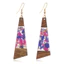 Bán Chạy Retro Bông Tai Nữ Gỗ Nhựa Khâu Bông Tai Phong Cách Bohemian Bông Tai Móc Tai