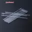 10 Chiếc Ống Hút Nhựa Lấp Lánh Trắng 9 Inch Ống Hút Uống Cứng Có Thể Tái Sử Dụng Dài Cho Cốc Cốc Cốc Chai