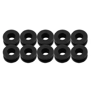 Ziyulinyuk 10 Chiếc Xe Máy Bên Bao Cao Su Grommets Gioăng Fairings Cho CBR GSXR ZX YZF VN
