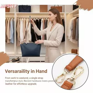 HFSHY Bề Mặt Mịn Da Nhân Tạo Ngắn Dây Đeo Túi Xách Mềm Thay Thế Tay Cầm Ví Túi Tote DIY Phụ Kiện Sử Dụng Hàng Ngày VN