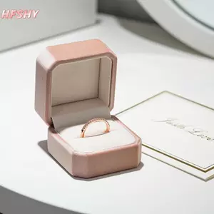 HFSHY Tối Giản Mỏng Cubic Zircon Nhẫn Không Phai Màu Mạ Vàng Dainty Trang Sức Cho Đám Cưới Ngày Dự Tiệc Mặc VN