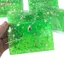 HFSHY 1 Ngôi Sao Lấp Lánh Trong Suốt PVC Đựng Thẻ Mini Snap Ví Đựng Tiền Xu Có Hạt Dây Móc Khóa Cho Thẻ ID Quà Tặng Lưu Trữ Hàng Ngày VN