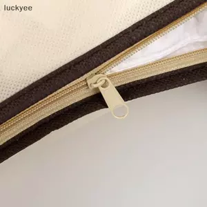 Luckyew Trong Suốt Không Dệt Gối Ngủ Chăn nket Dây Kéo Chống Bụi Túi Bảo Quản Hộ Gia Đình Tổ Chức Túi Tote Nhiều Kích Cỡ TQ