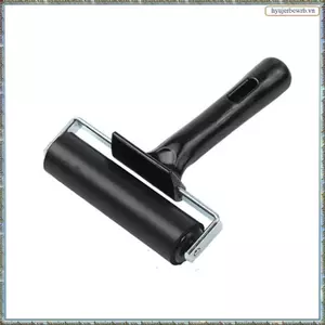 Con lăn 10 cm được sử dụng Công cụ con lăn Con lăn Brayer cho băng cạnh, tranh, sàn, dán, băng dính, ép băng và san bằng công cụ con lăn.