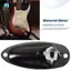 Thuyền Phong Cách 1 / 4 inch Tải Đầu Ra Đàn Guitar Mono Jack Cắm Ổ Cắm Đĩa Cho Đàn Guitar Điện Phong Cách Stratocater, Đen