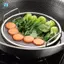 2 Chiếc Bếp Lọc Dầu Chảo Chiên Lọc Dầu Chảo Lưới Mịn Lọc Giỏ Bạc Thép Không Gỉ Để Chiên BBQ Khoai Tây Chiên Pháp