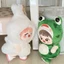 Lớn Ngỗng Trắng Quần Áo Cho Bé Cotton Quần Áo Búp Bê 20cm Quần Áo Trẻ Em Bán Cub Ếch Ngộ nghĩnh Mũ Đội Đầu Búp Bê Siêu Rẻ 7.6