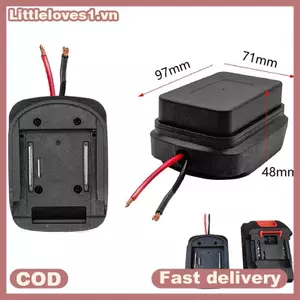Littleloves1 Cho 18V / 21V Pin Li-ion Bộ Chuyển Đổi Đầu Ra Cáp Pin DIY BL1830 BL1840 BL1850 VN