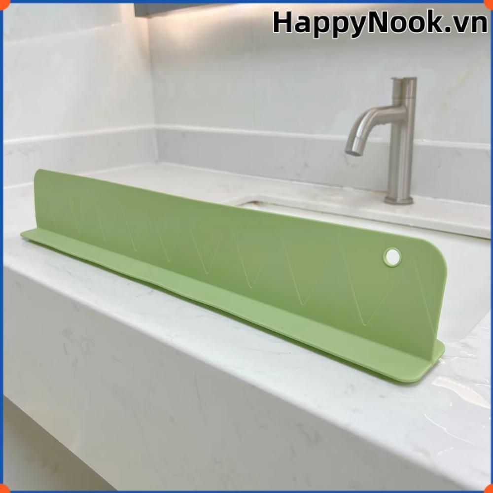 Tấm vách ngăn nước HAPPYNOOK, Tấm chắn bùn bồn rửa nhà bếp bằng silicon mềm, Máy hút chống dầu Màn hình chống nước Sản phẩm gia dụng