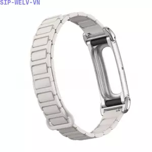 {WELV}Silicone Magnetic Strap for Fitbit Air - ABS Material 10 8 1cm Breathable Design