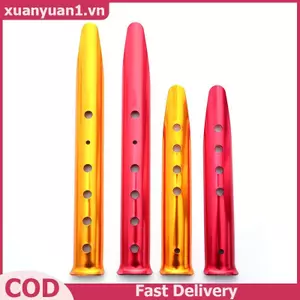 XUAN 23 / 31cm Nhôm Hình Chữ U Lều Móng Tay Cọc Tuyết Chốt Cát Chốt Cho Ngoài Trời VN