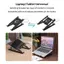 XUAN Laptop Đế Làm Mát Có Thể Gập Lại Laptop Làm Mát Pad Giá Đỡ Di Động Notebook Tản Nhiệt Braet Nâng Cao Ra Với 1 Quạt Làm Mát VN