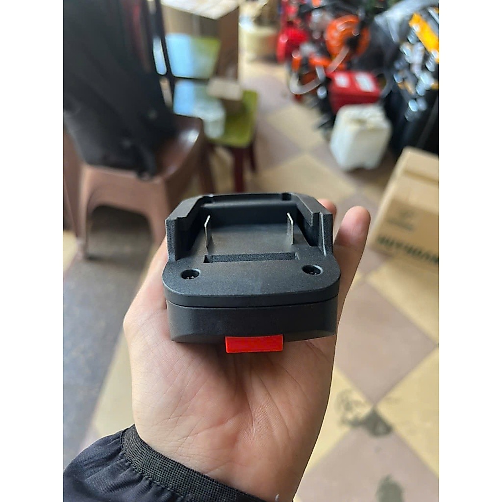 Chân Chuyển Đổi Chân Pin Gắn Máy DongCheng, DCA, DCK Thành Chân Pin Thông Dụng