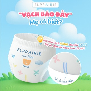 Combo 4 Tã/Bỉm Quần ELPRAIRIE Air Thin Size XXL 26 Miếng Nội Địa Hàn Khô Thoáng Tối Đa, Mềm Nhẹ, Siêu Thấm Hút Cho Bé