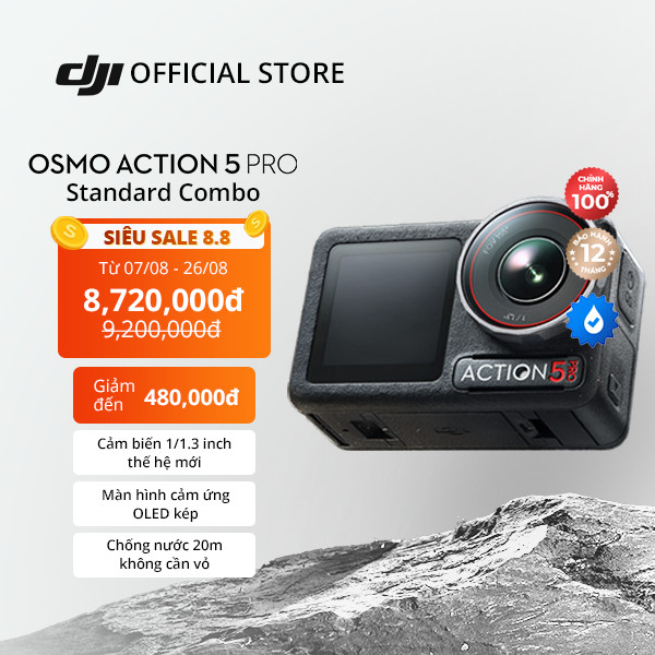 Camera hành động DJI Osmo Action 5 Pro