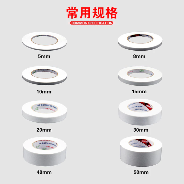 Hai Mặt Dính Văn Phòng Văn Phòng Phẩm Trẻ Em Handmade Thịnh Vượng Băng Hai Mặt Trắng Handmade Trong Suốt Độ Nét Cao Sinh Viên Handmade Văn Phòng Phẩm Văn Phòng Thủ Công Cuộn Lớn Hai Mặt
