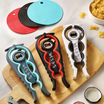 Bộ Dụng Cụ Mở Chai Đa Năng Đa Kích Thước Sáng Tạo Tích Hợp Hộp Dụng Cụ Mở Nắp Chai Cụ Mở Hộp Cơm Trưa Thịt Dụng Cụ Mở Hộp PSMR