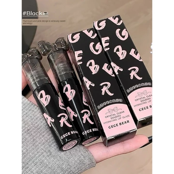 black rouge son black rouge GegeBear Pure Desire Water Gloss Gương Son Bóng Không Dễ Phai Màu Hình Thành Phim Học Sinh Giả Làm Trắng Son Môi Không E