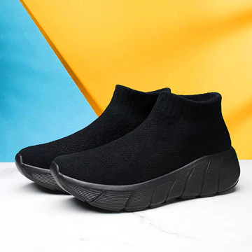Giày Tất Cao Cấp Giày Nam Nữ Slip-On Thể Thao Giày Shit-Steping Siêu Nhẹ Giày Đế Mềm Giày Thể Thao Nhẹ Giày Đi Bộ Thoáng Khí Bao Giày Chân