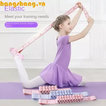 Dây kháng lực thể dục HANGSHANG, Dây kháng lực tập yoga lưới 8 / 10 / 12, Dây hỗ trợ dây đeo dệt bằng vải Cotton Crossfit Tập thể dục dây đai co giãn phụ trợ đàn hồi GYM Fitness