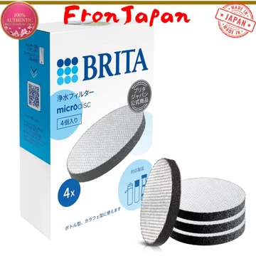 BRITA Cartridge Thay Thế Cho Bình Lọc Nước Microdisk 4 Cái 【Japan Direct】