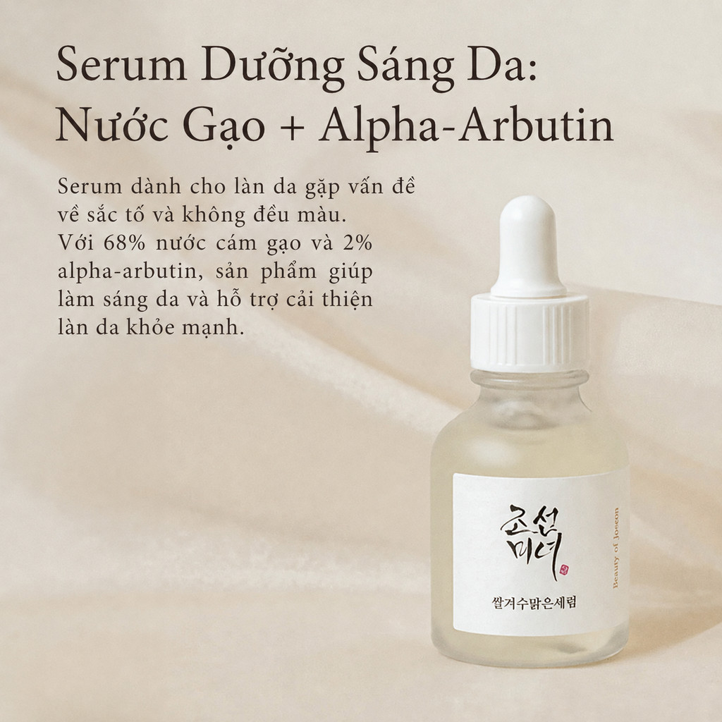 Serum Beauty of Joseon 30ml Glow / Revive / Calming / Glow Deep, dưỡng sáng, làm dịu, phục hồi | BigBuy360 - bigbuy360.vn